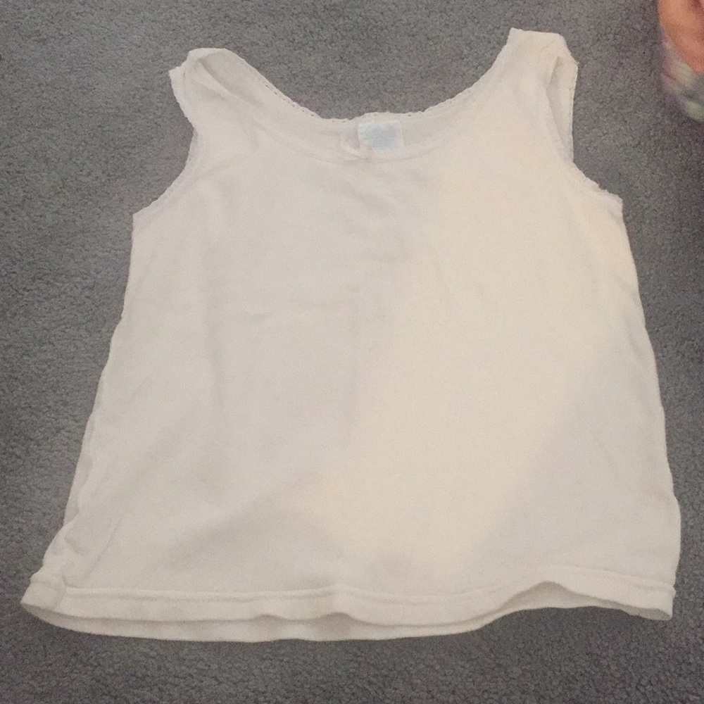 Danswear 4T girls white tank top